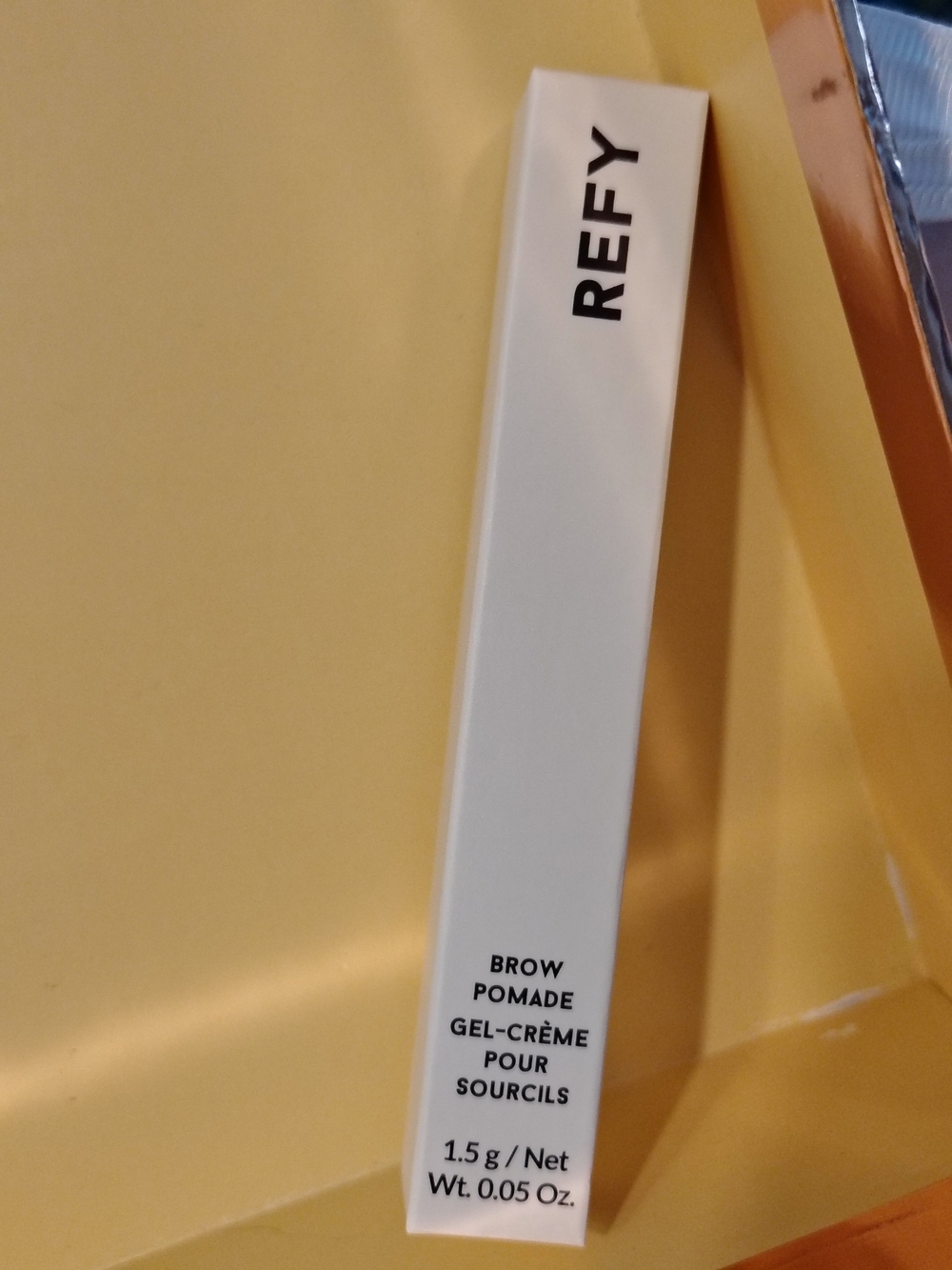 REFY Brow Pomade Gel - Creme 1.5 G / .05 oz NIB